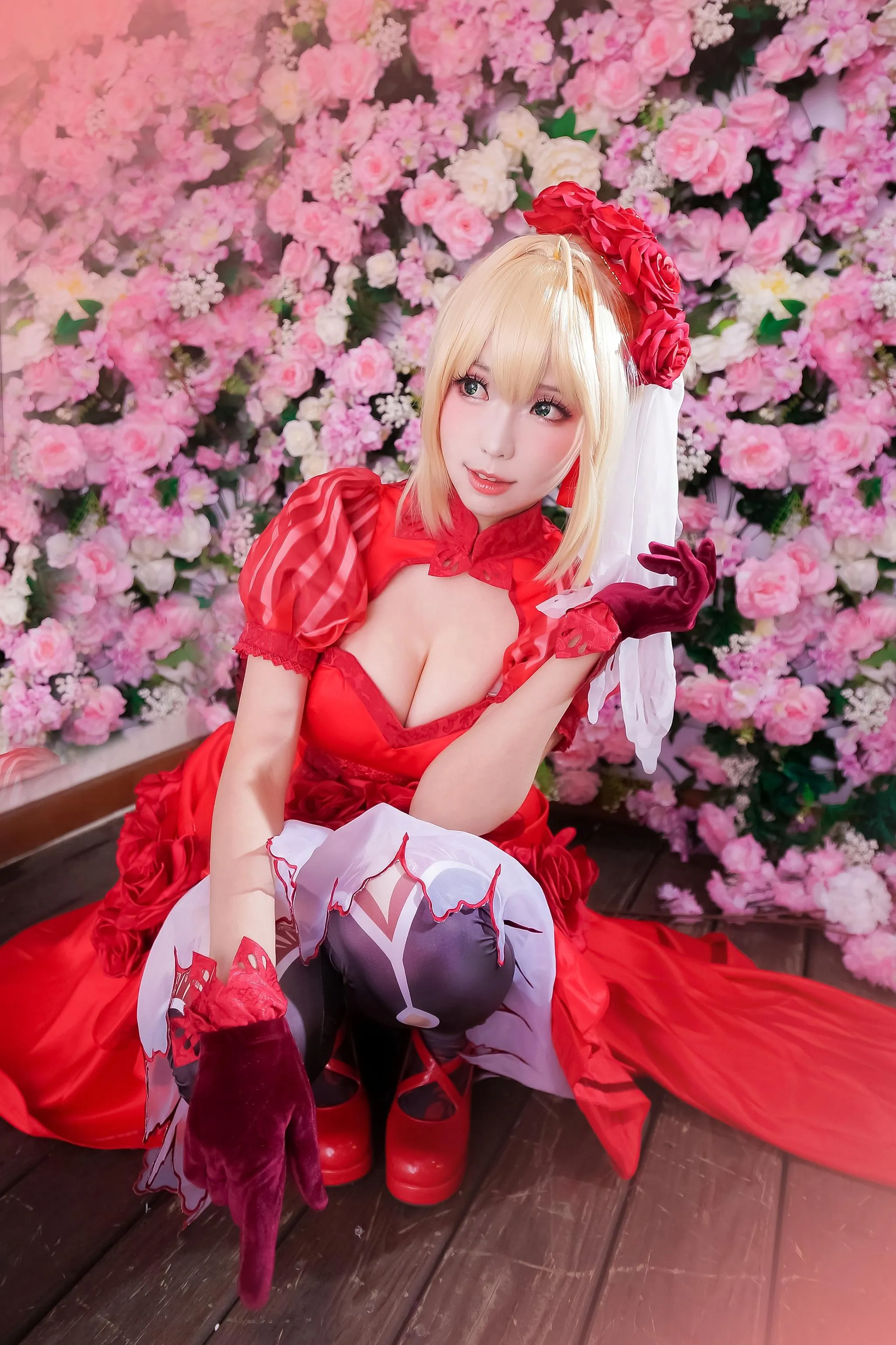 ElyEE子 – NO.65 尼禄-红玫瑰 [12P]插图8